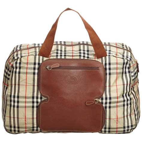 burberry duffle bag largest|authentic Burberry duffle bag.